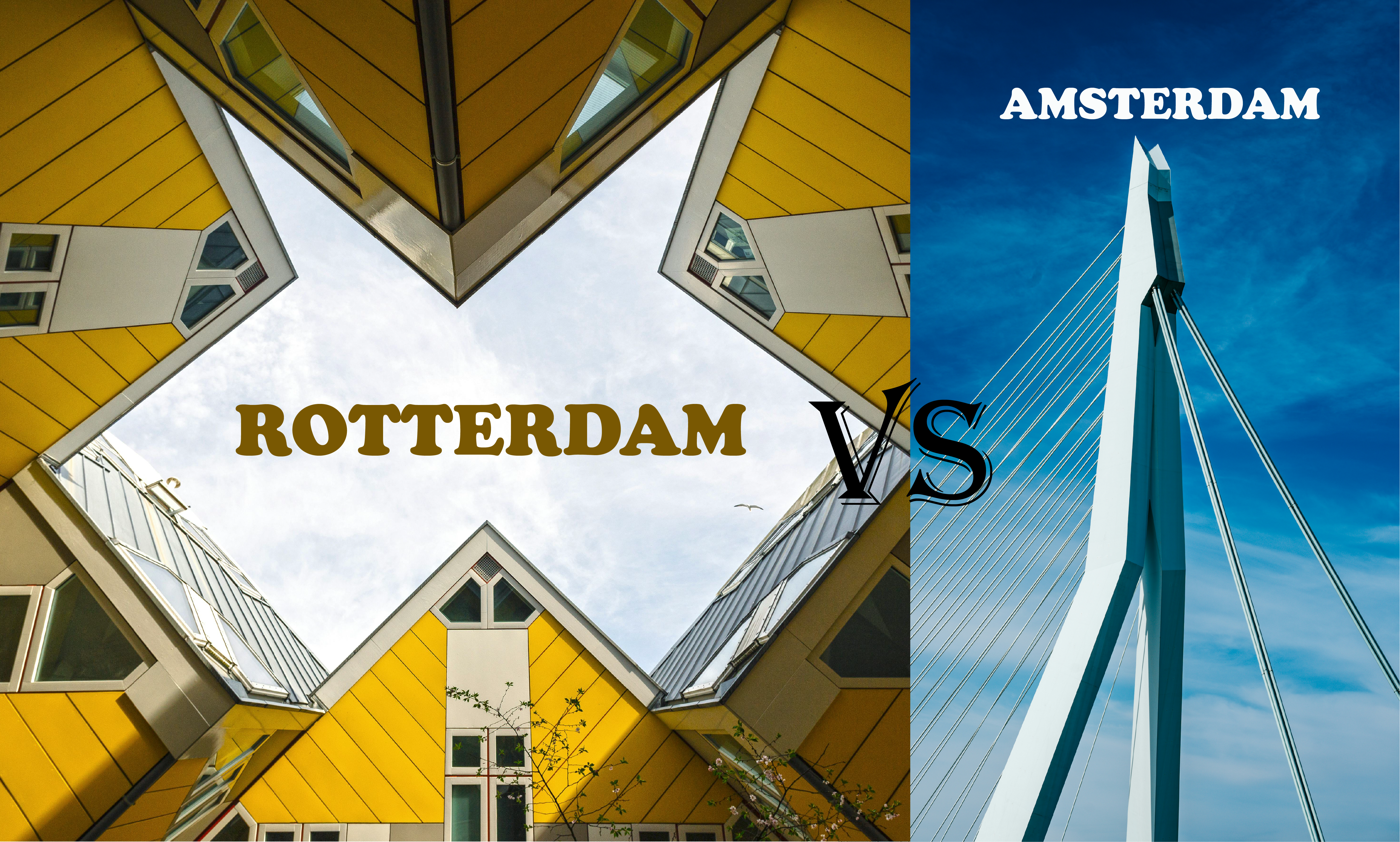 Amsterdam versus Rotterdam Connection and Comparison